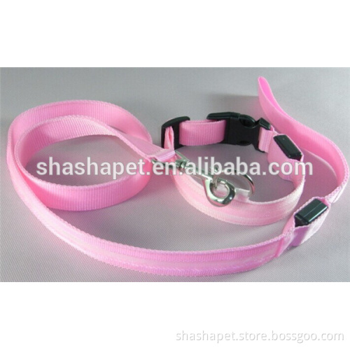 Best wholesale websites in Led dog leash collar with dog leash led wholesale pet collars